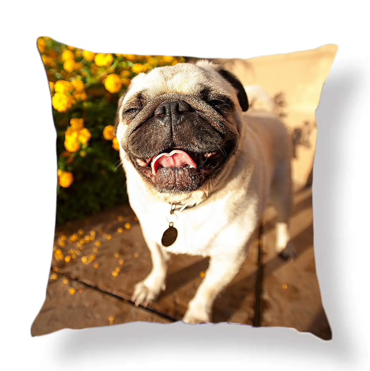 Custom Square Photo Pillow